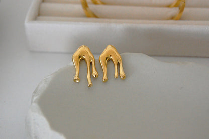 LAVA GOLD OHRRINGE