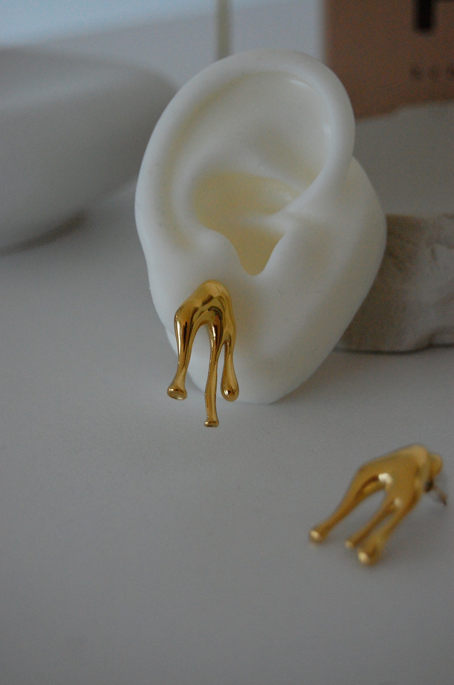 LAVA GOLD OHRRINGE