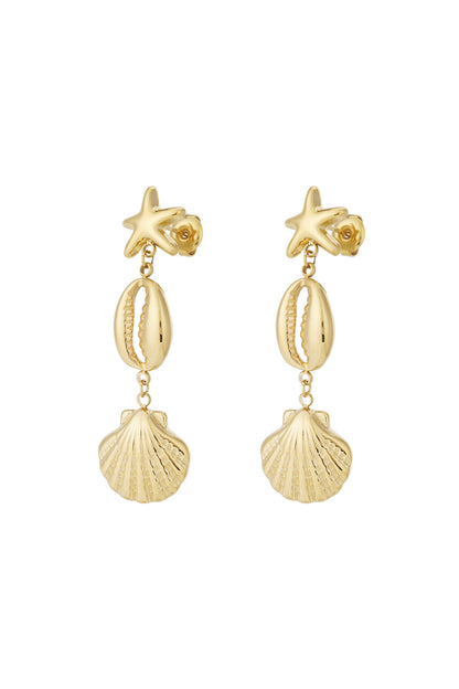 SHELLS AND STARS OHRRINGE