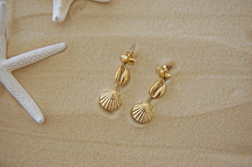 SHELLS AND STARS OHRRINGE