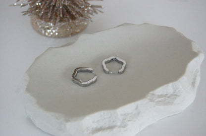 CAMILLA MEDIUM SILBER OHRRINGE