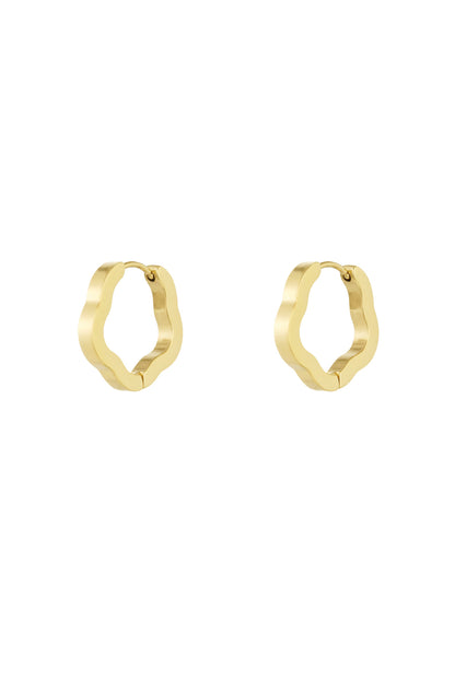 CAMILLA MEDIUM GOLD OHRRINGE