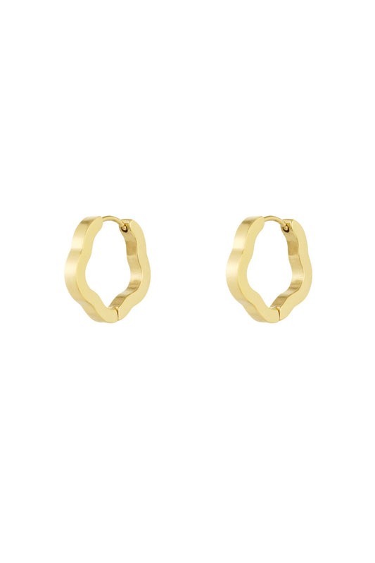 CAMILLA MEDIUM GOLD OHRRINGE