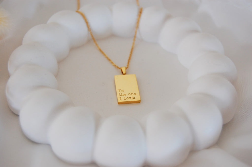 LOVE LETTER HALSKETTE
