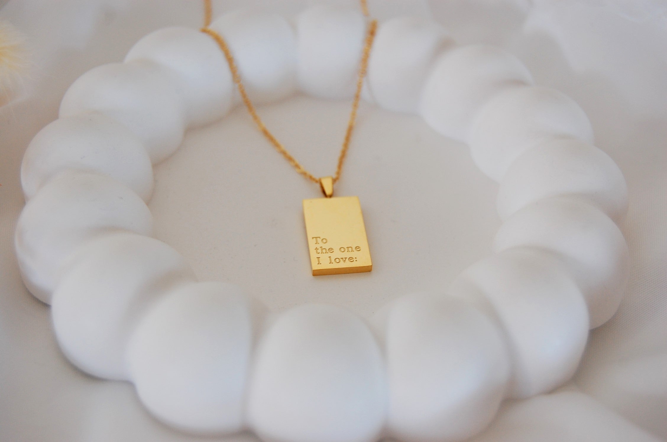 LOVE LETTER HALSKETTE
