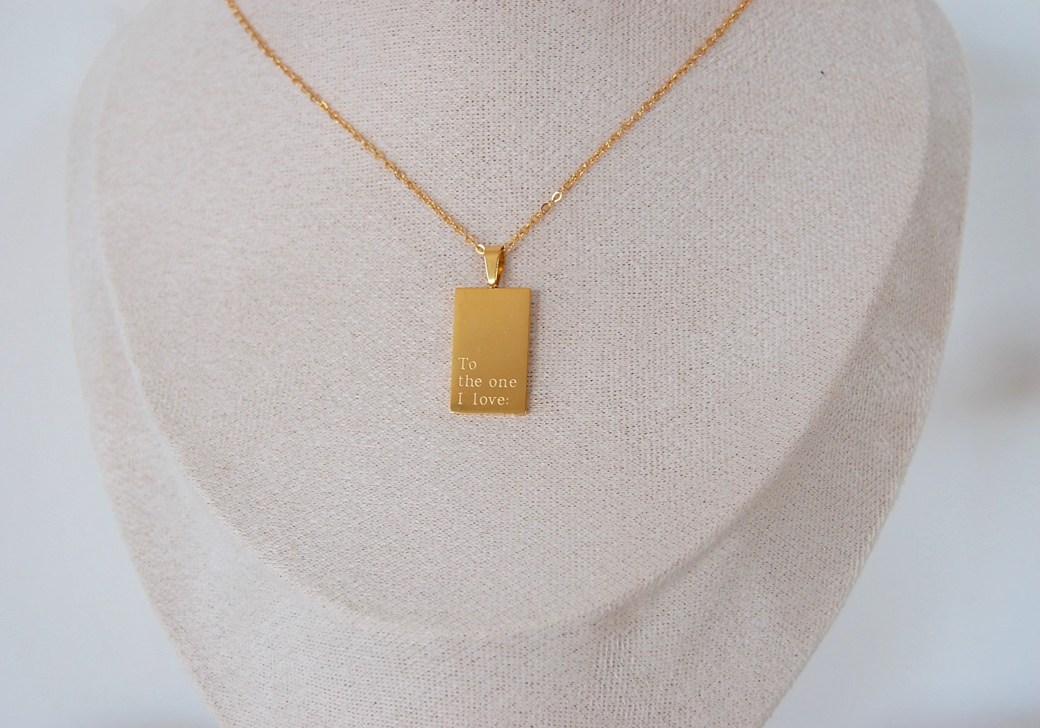 LOVE LETTER HALSKETTE