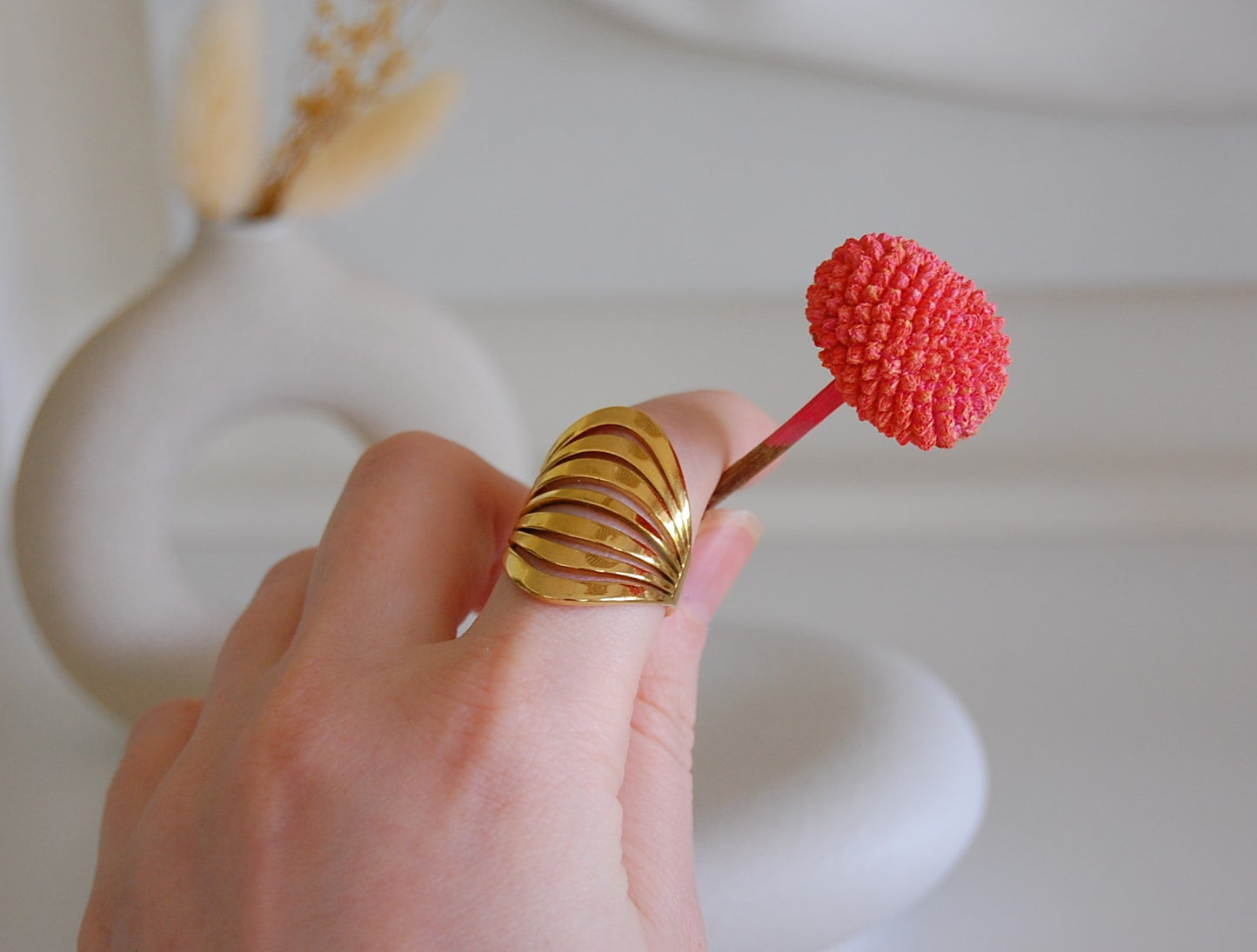 NYLA GOLD RING