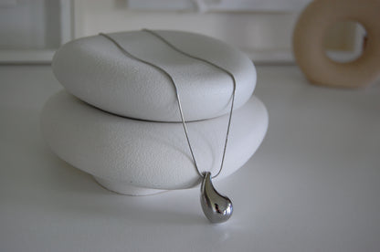 DROP IT SILBER HALSKETTE