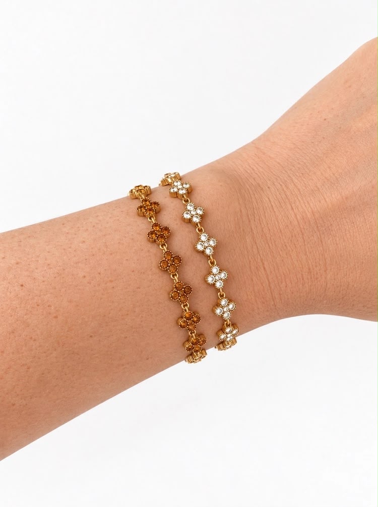 CRYSTAL BLOOM ARMBAND