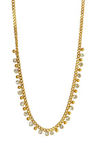 Elegante Damen Halskette Nova aus Edelstahl mit 18K-Vergoldung 